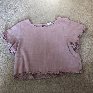 Me to We Cropped Tee